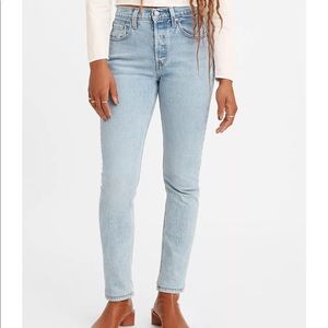 Levi’s 501 skinny jeans in color tango Light
